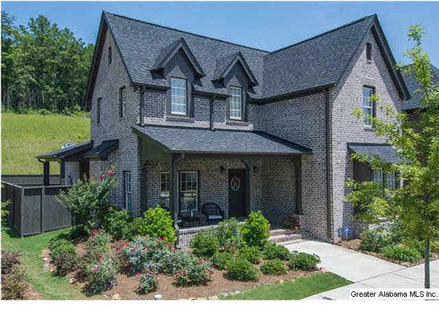 Brick home on a corner lot with lots of space insi