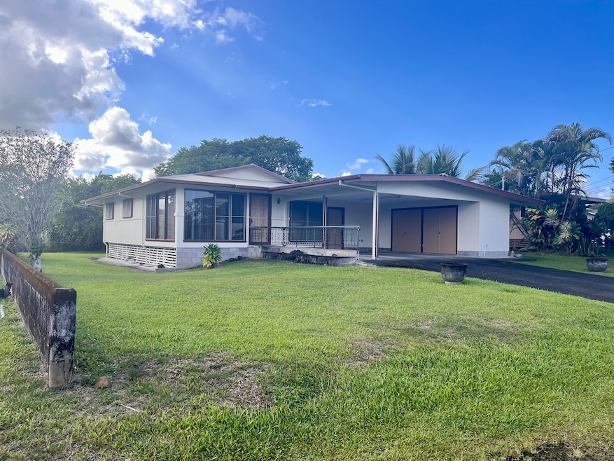 106 Laula Road, near the Hilo Muni Golf Course