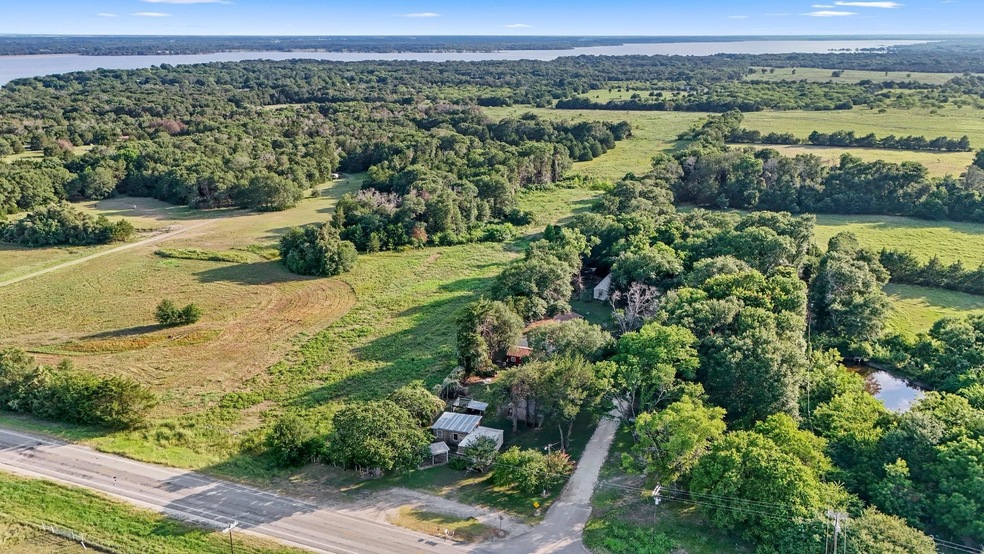 Bird's eye view featuring a rural view