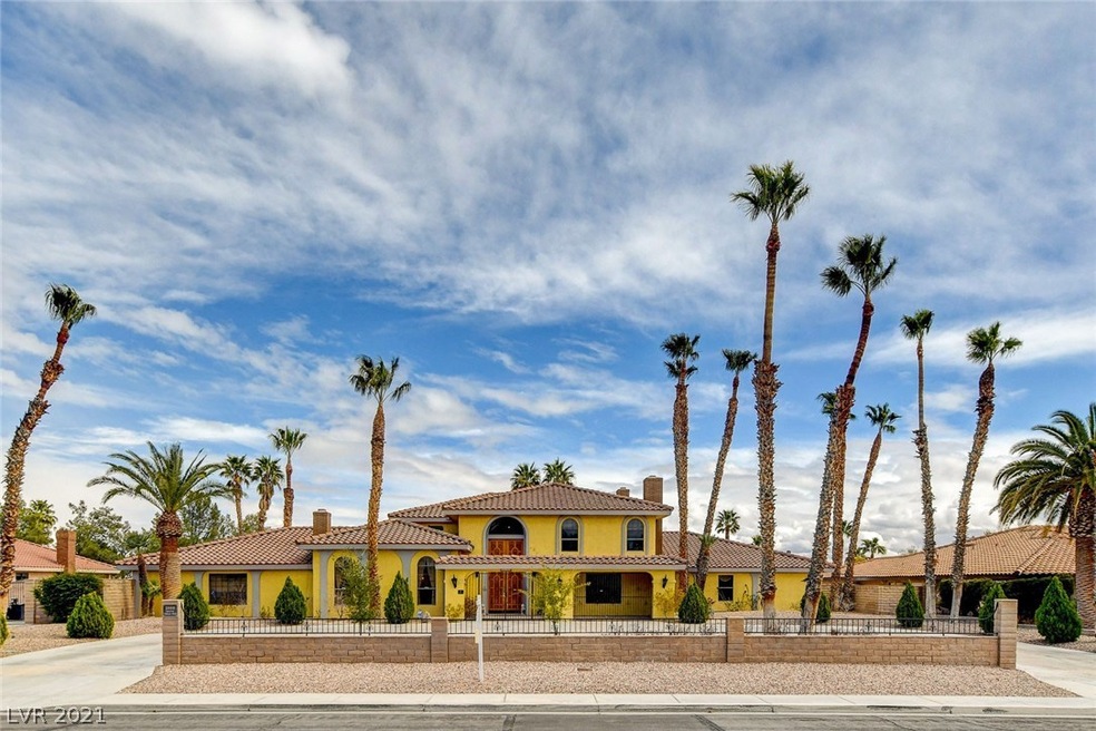 .94 Acres, circular driveway with separate gated m