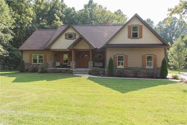 Large rocking chair front porch with gorgeous land