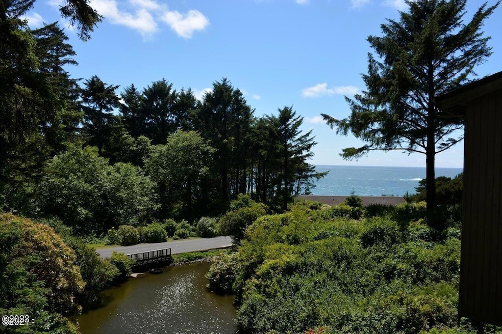 View from deck