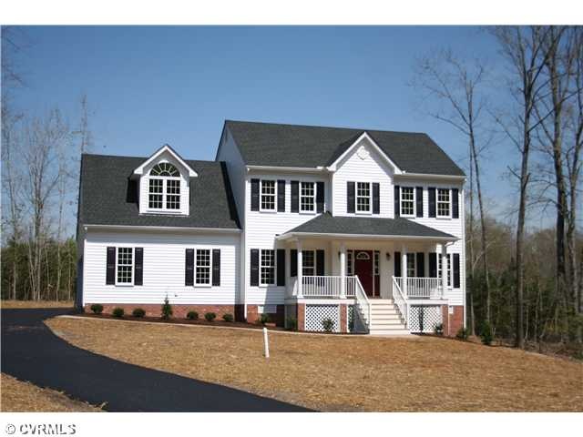 Exterior Front - HILL HOMES' NEW ASHEVILLE PLAN, W
