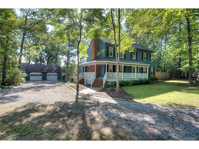 MOVE-IN READY 2 STORY COLONIAL SITUATED ON 2+ ACRE