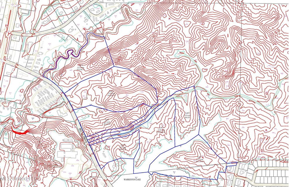 Lot layout