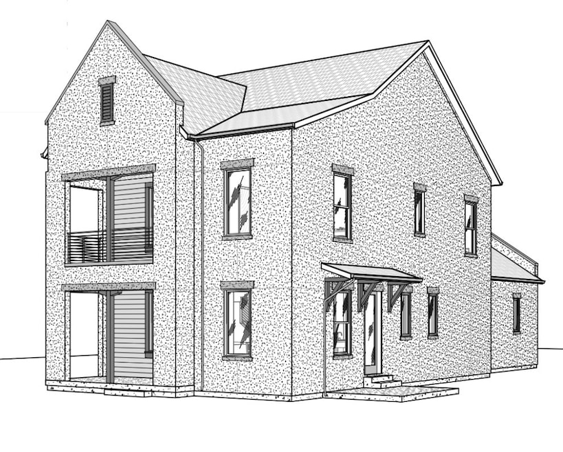 3D rendering of exterior