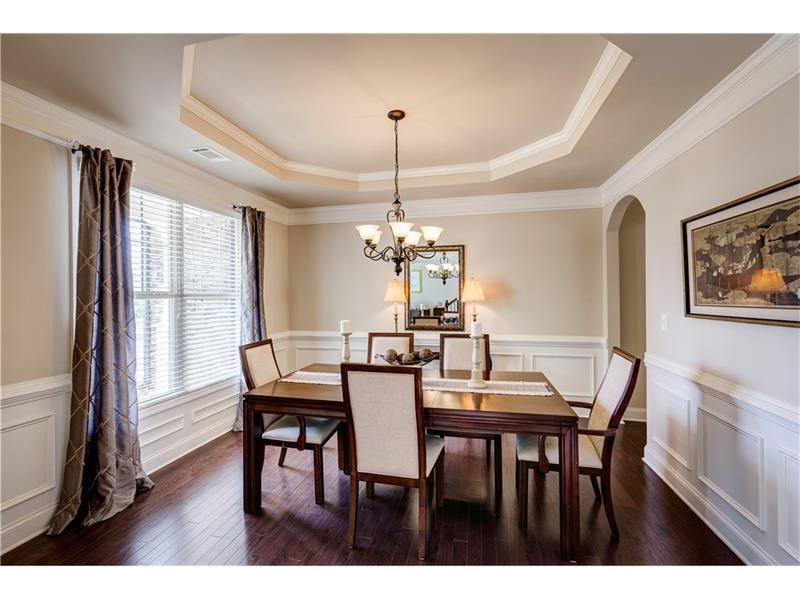 Stock Photo - Representation of finished product (formal dining room)