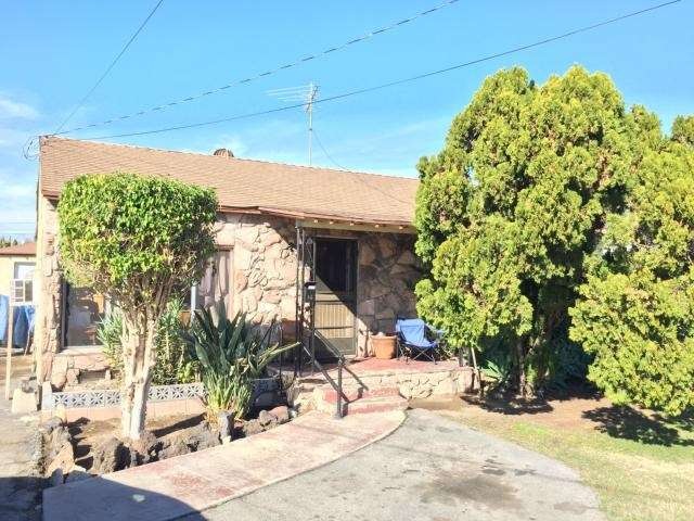 Front of the house