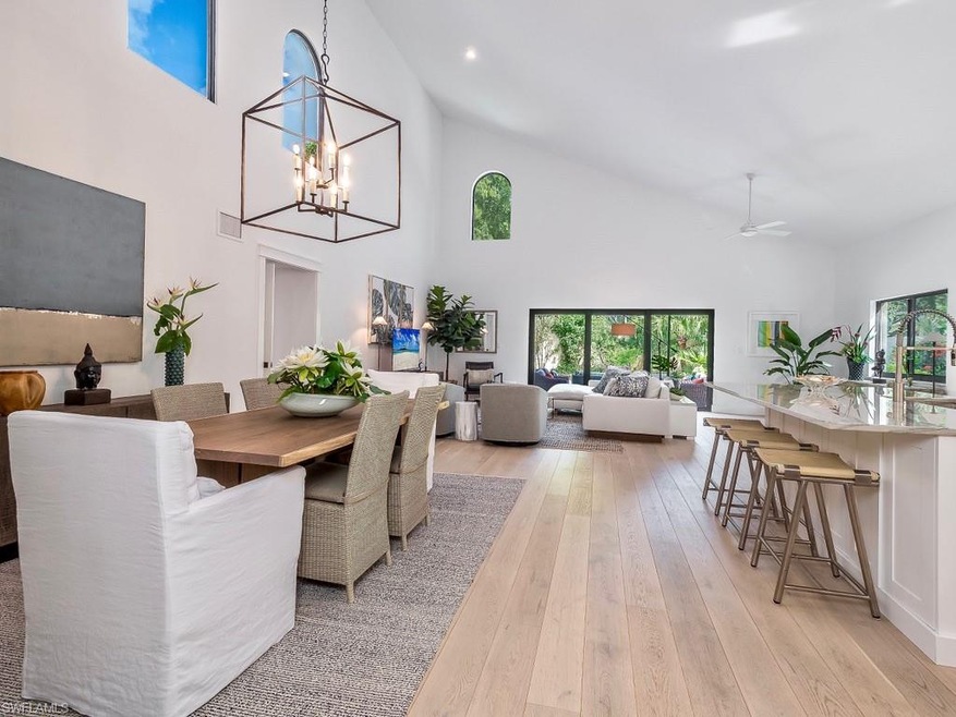 Stunning, open floor plan with French Oak wide pla