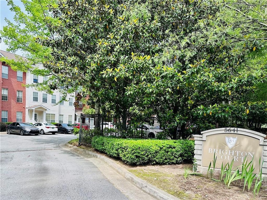 View of front of the community.