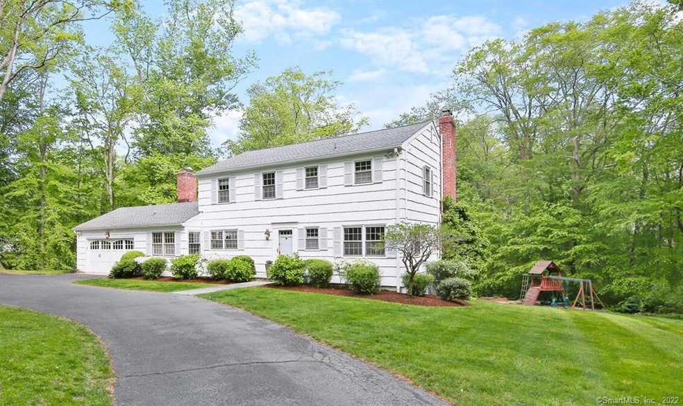 Chic modern renovated colonial with a huge deck an