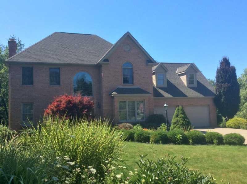 Exterior Front. ALL BRICK HOME WITH 4 BEDROOMS