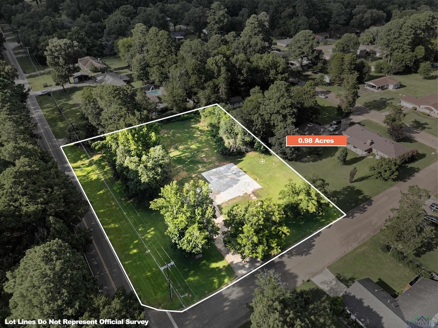 View of property location featuring property parcel outlined
