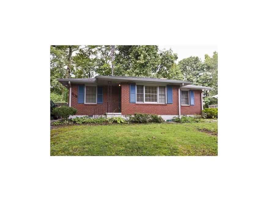 Exterior Front. Sold all brick house in a great pa