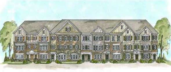 Exterior Front. BEAUTIFUL EXTERIOR OF THE TOWNHOME
