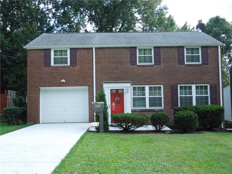 Beautiful curb appeal.  All Brick.  New concrete d