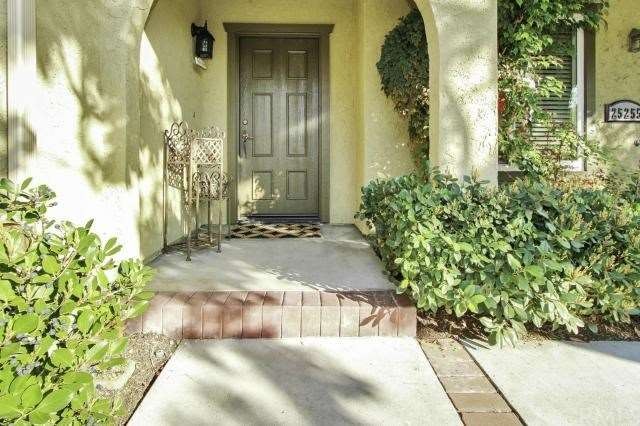 Beautiful front entry