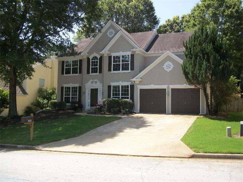 Front view of house
