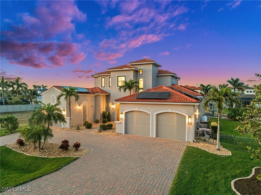 Aerial Evening View of 123 SW 53rd St