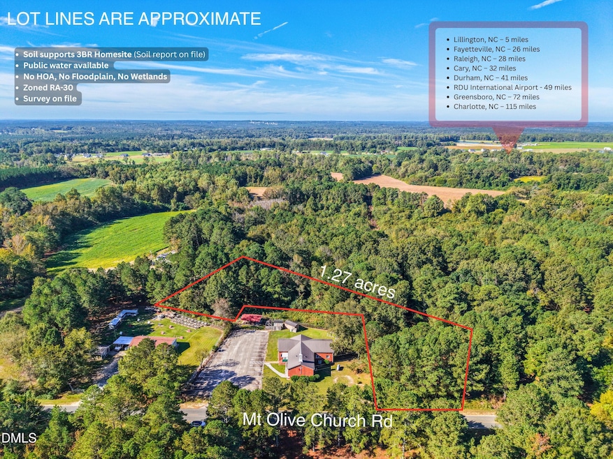Lot #1 0 Mount Olive Church Rd, Lillington, NC 27546 - photo 1