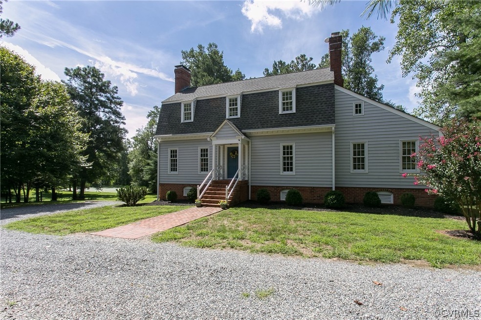 Welcome to this early American style home with English basement on 17.6 acres!