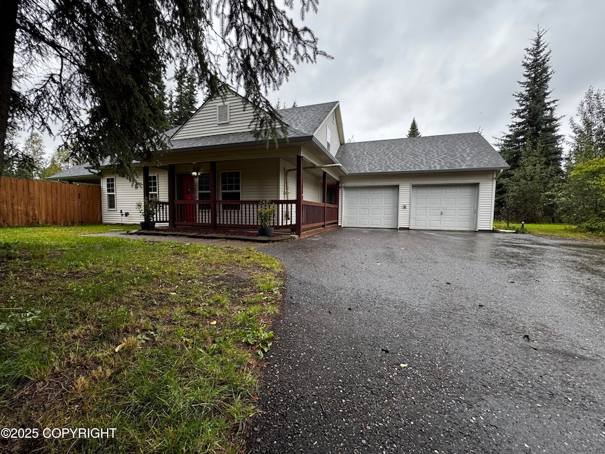 view from driveway