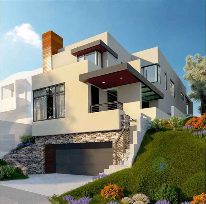 Artistic rendering of exterior front