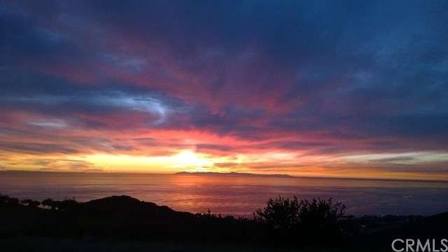 Amazing sunset over Catalina.  Direct view from th