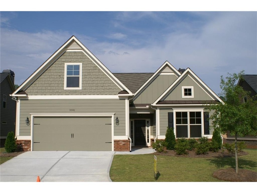 Kelly Floor plan on Home site 28