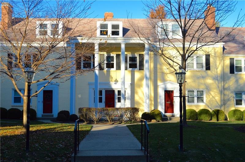 Framed by the 2 story porch and stately columns, u
