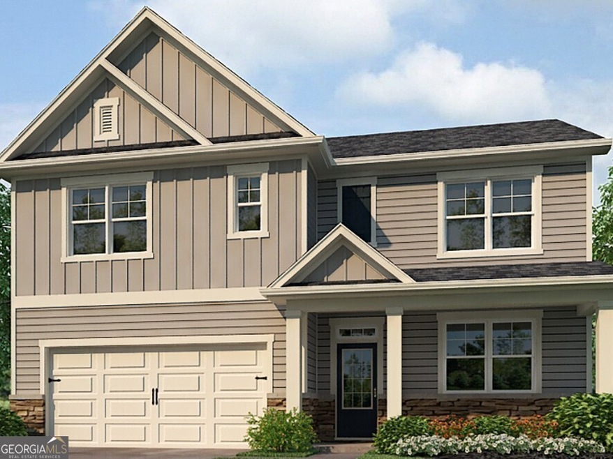 Hayden elevation N rendering at Parkside at Carter