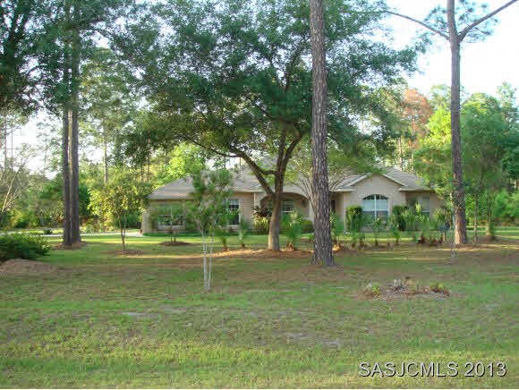 Front of Home on 1 Acre