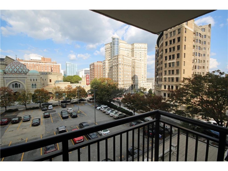 Spectacular view of The Fox and midtown highrises.