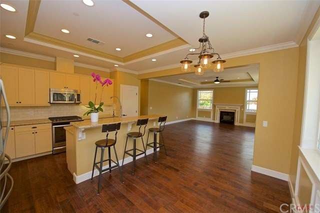 View from the kitchen area into the living area..G