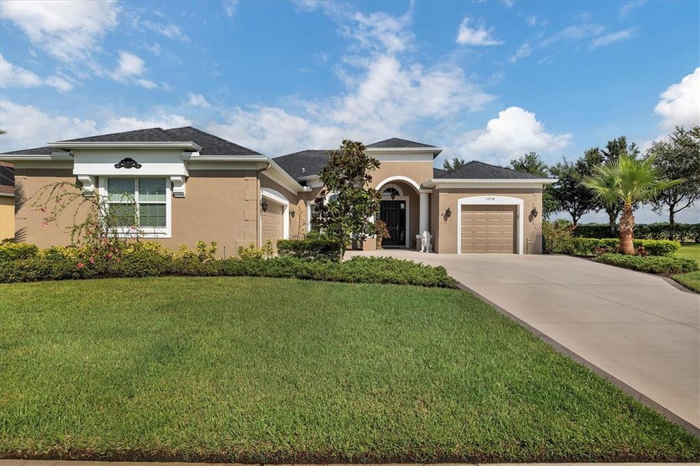 Elegant exterior on large lot!