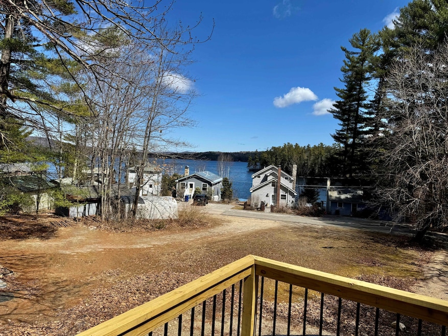 View of Panther Pond from deck