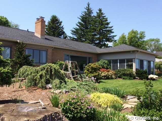 Exterior Front view of home from north east showin