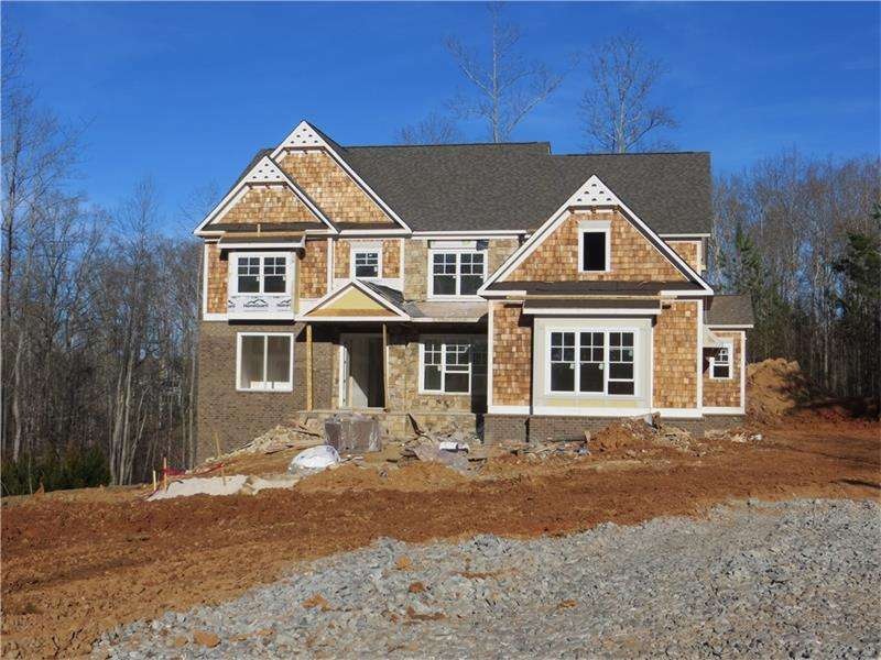 EA Homes Longleaf G situated on 1.26 acre private,