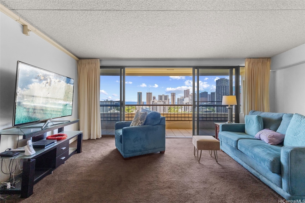 Ocean views and a prime view of Waikiki straight f