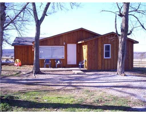 Exterior Front. Front of home with new siding and