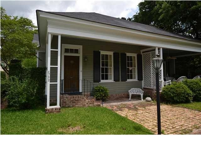 Frontal view of home