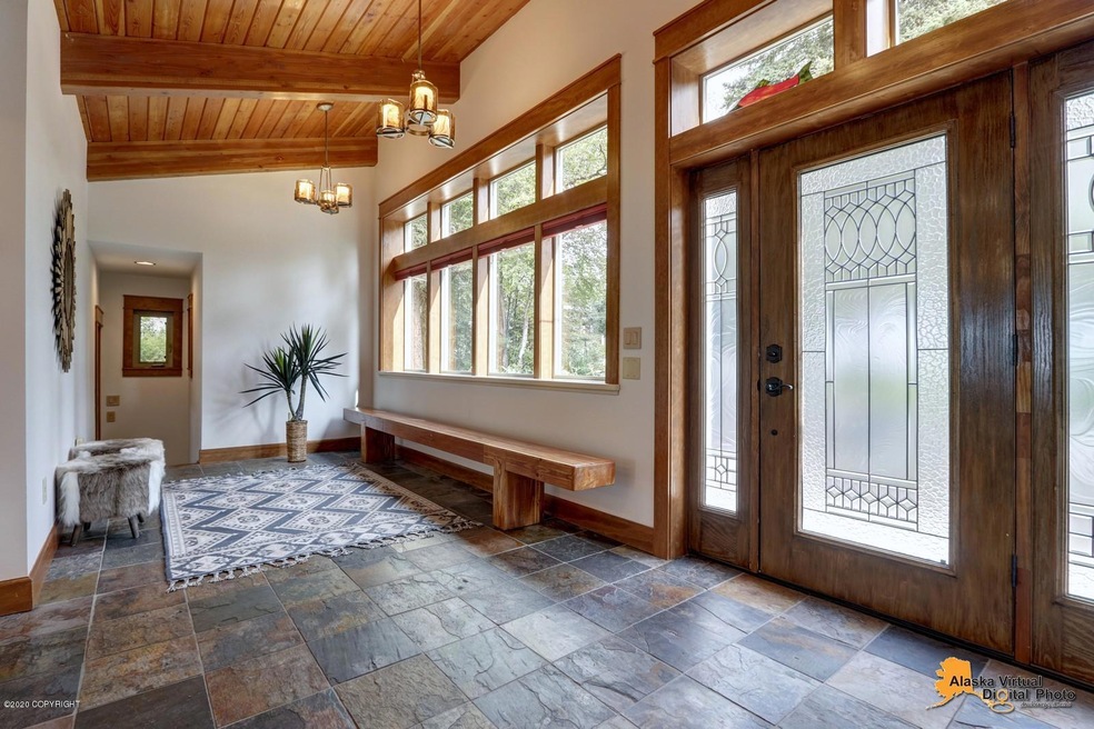 Stunning foyer addition