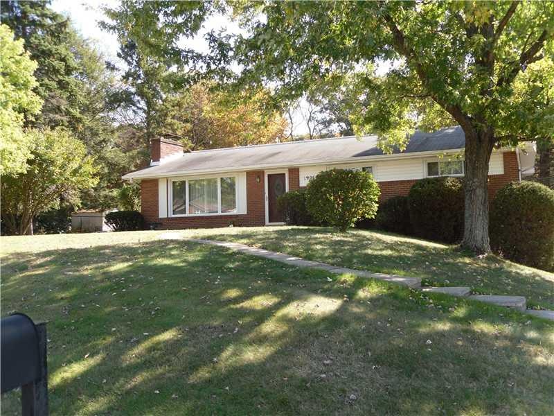 Exterior Front. All Brick Ranch on Private Cul De 