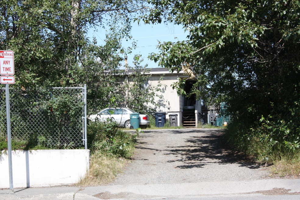 10th Ave side of home