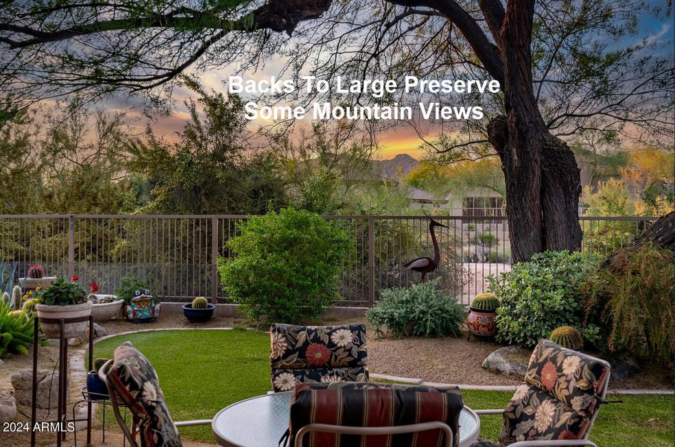 Backs To Large Preserve