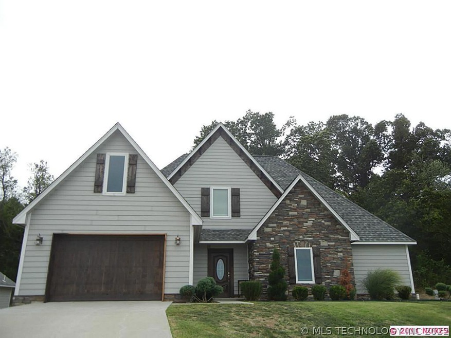 Beautiful home which sits up on a hill, overlookin