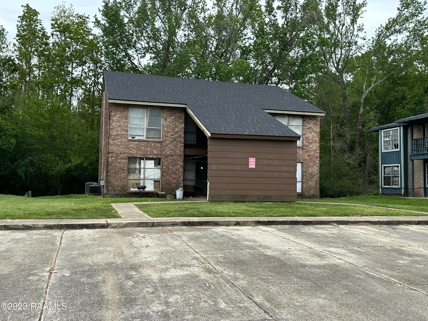 Front of 4-Plex