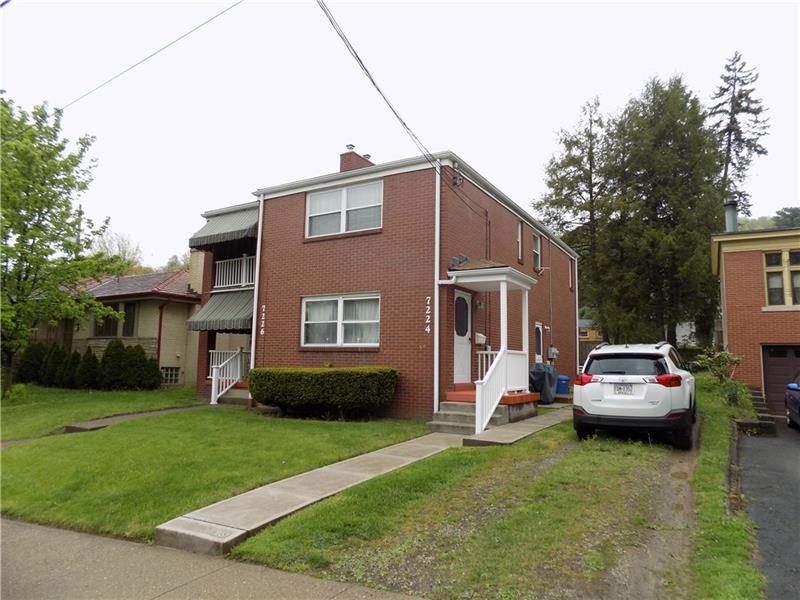 Welcome to 7224-7226 Church Avenue in Ben Avon