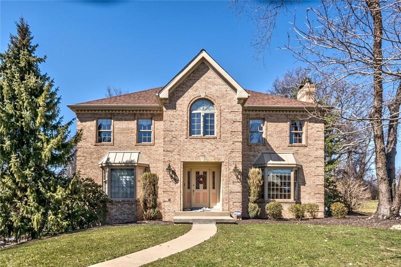 Handsome 4-Sides Brick Provincial nestled on a Pre