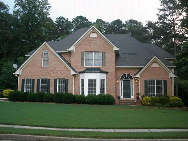 Exterior Front. Beautiful brick front home in cul 